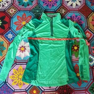 REI Women's Green Performance Top Sz Small